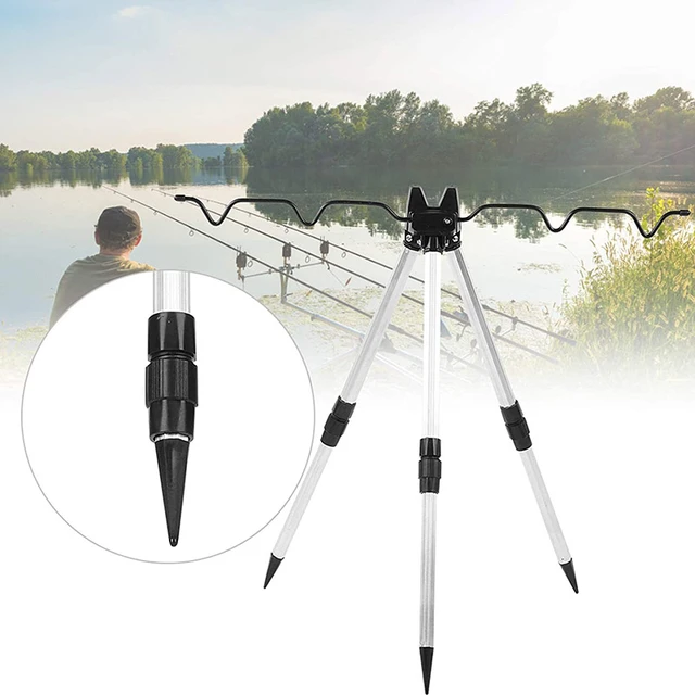 Portable Aluminum Alloy Telescopic Fishing Tripod Bracket Rod Stand Sea  Bracket Multifunctional Telescopic Rod Brack Holder - AliExpress