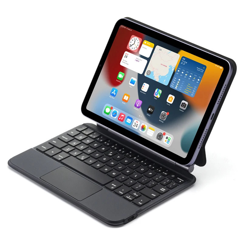 For Apple ipad Mini 6 2021 Keyboard Case Funda Russian Korean