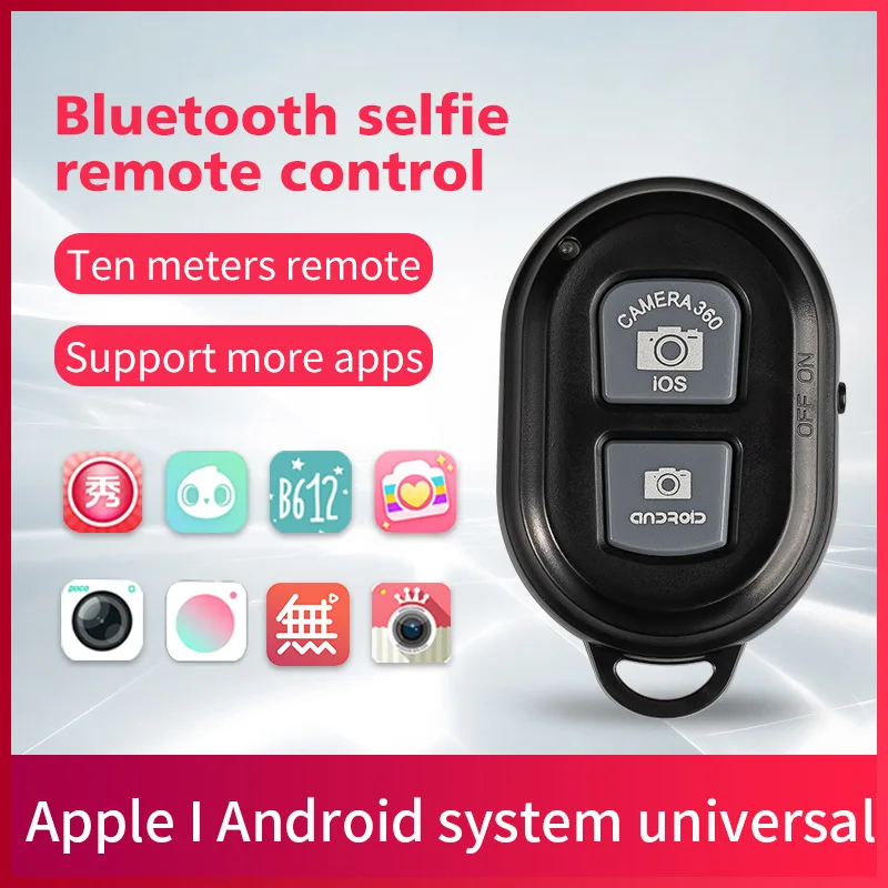 

Shutter Release Button Selfie Photo Control Bluetooth-compatible Remote Button Selfie Accessory Camera Controller Adapter