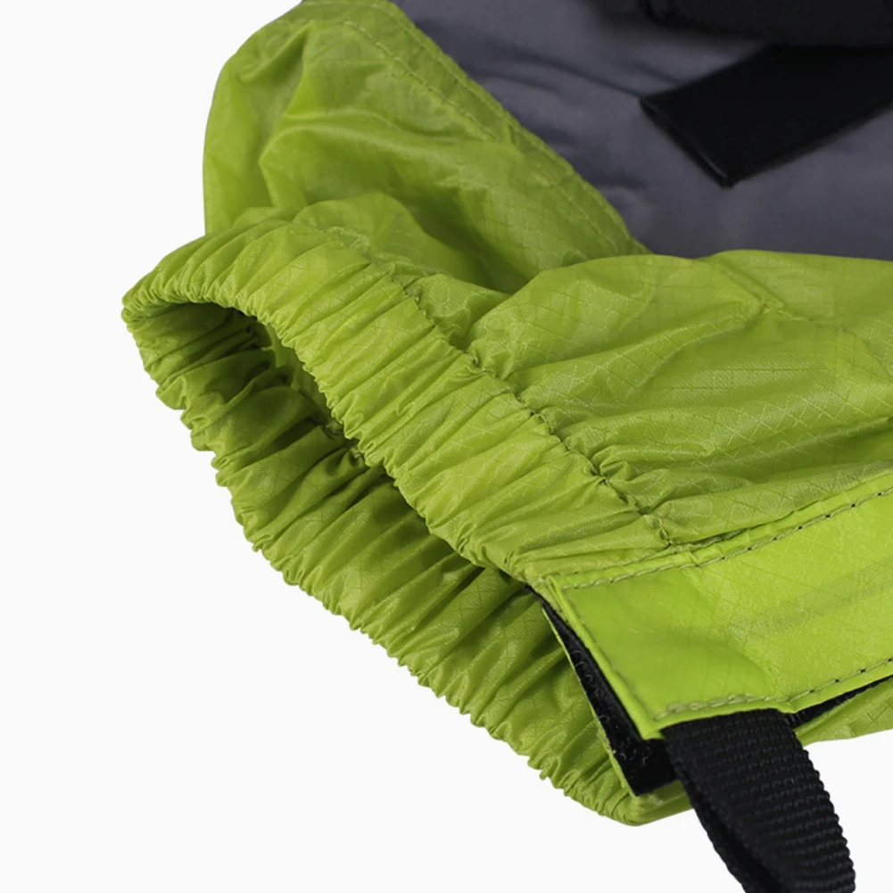 Silicon Coated Nylon Snow Leg Gaiters Waterproof Ultralight Legging Protection Guard Shoes Boots Cover Leg Hiking Climb