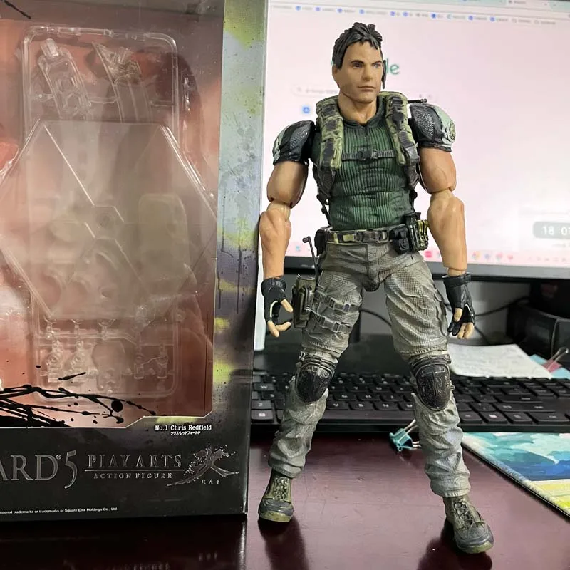 Play Arts Figure Kai Chris Redfield Biohazard 5 Character