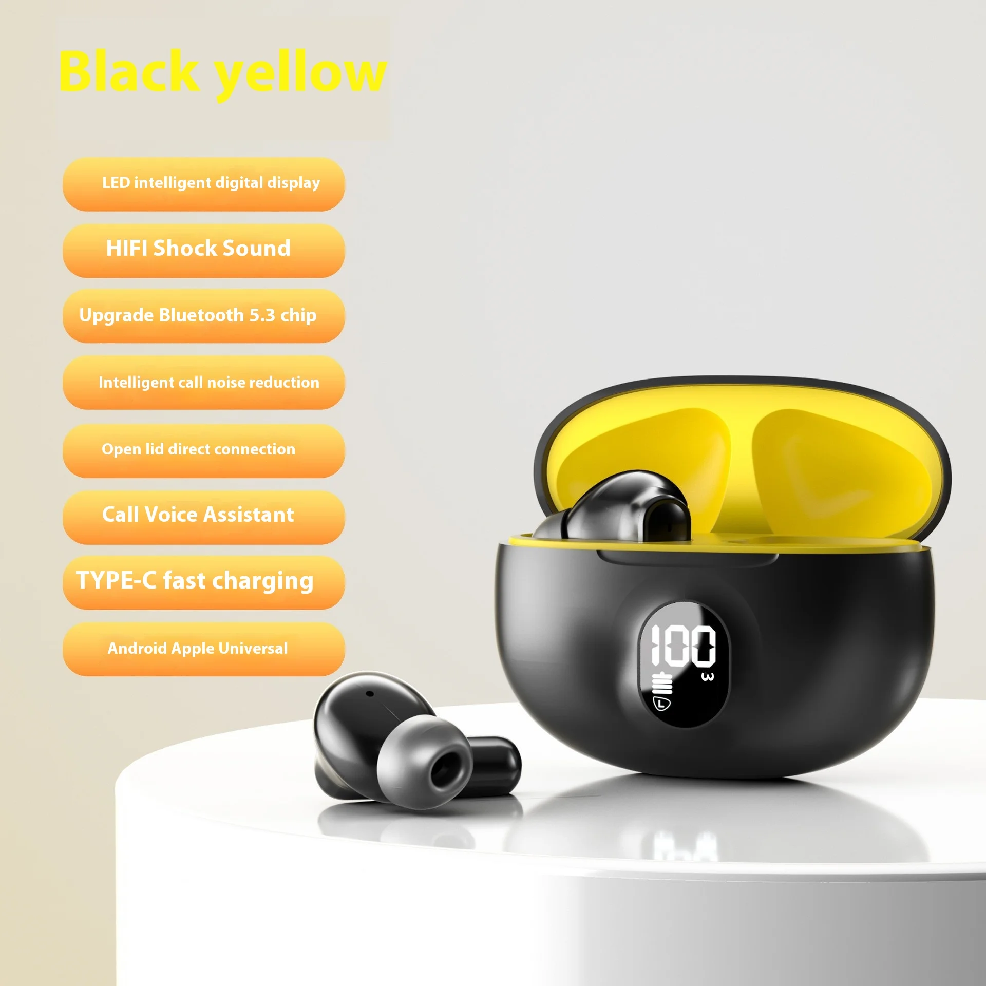 Sony 895B traduction casque véritable sans fil écouteur HIFI stéréo puissance sonore affichage écouteurs pour IPhone Samsung casque