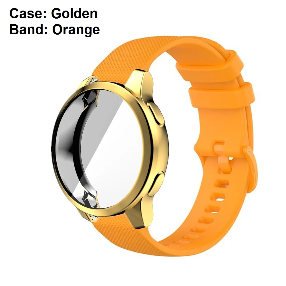 Versatile Silicone Watchband with Protective Case and Strap Combo