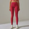 Women's Breathable Yoga Cropped Pants with High Waist and Hip Lifting, Peach Shaped Tight Running and Fitness Pants 3