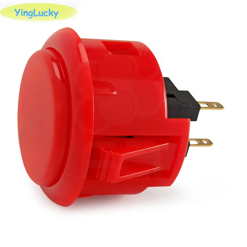 1pcs Original Sanwa OBSF 30 24mm Button Arcade push button for Joystick PC Raspberry Pi Nintendo push button replacement 