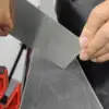 Ski Wax Scrapper Stainless Steel Snowboard Waxing Tool with Notch for Removing Excess Cooled Wax Ski Snowboard Accessories 4