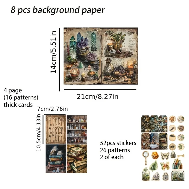 Background Paper Craft Set 2