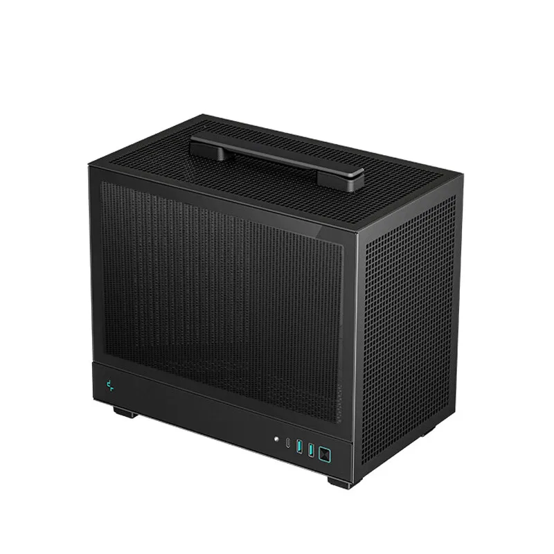 디피쿨 CH160MESH 모바일 폰 케이스 휴대용 미니 ITX 케이스 240 수냉식 ATX/SFX 전원 공급 장치 지원 데스크탑 컴퓨터 케이스