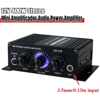 12V 400W Mini Stereo Amplifier 1