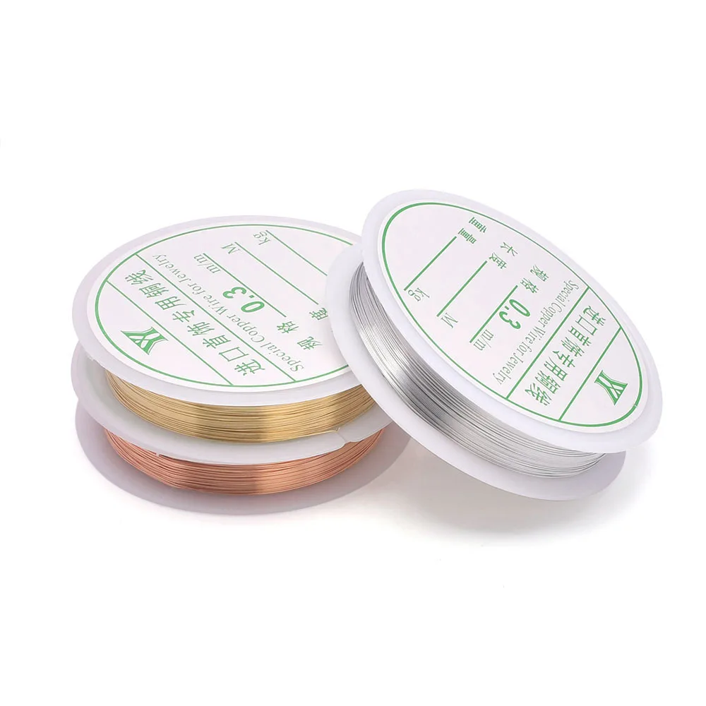 Versatile Tarnish-Resistant Copper Jewelry and Craft Wire (0.2-1mm)