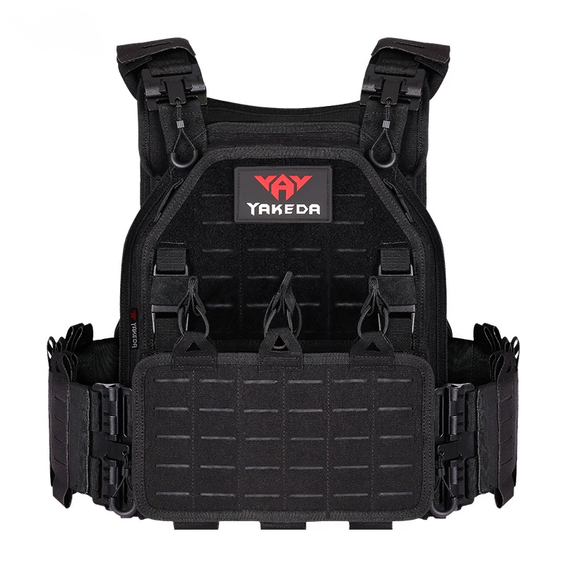 Lightweight Quick Release Tactical Vest Laser Cutting Plate Carrier Combat 1000D Molle Chaleco Tactico Tactical Vest