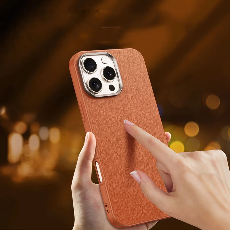 Desert Orange Brown Silicone Phone Case For iPhone 16 Pro Max 15 Plus 14 13 12 11 16Pro 15Pro 14Pro Matte Cover Accessories