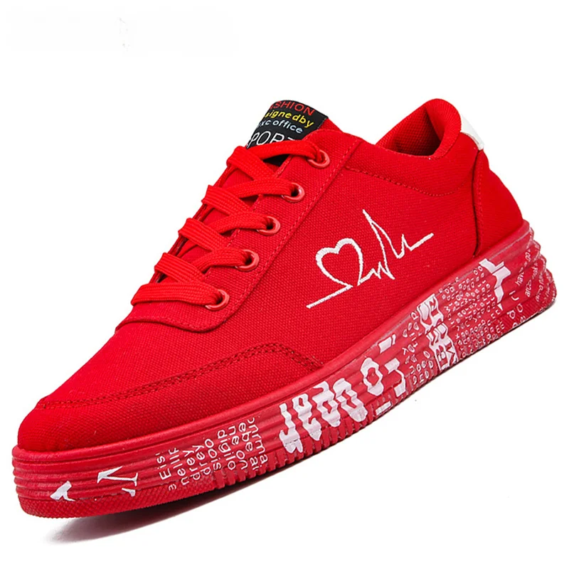 Fashion Women Vulcanized Shoes Sneakers Ladies Lace-up Casual Shoes Breathable Canvas Lover Shoes Graffiti Flat Zapatos Hombe