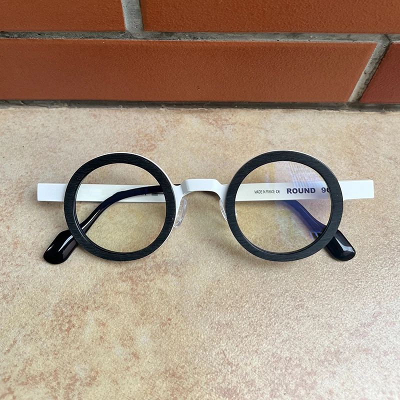 

ANNE Brand JAPANESE Style Polygon Eyeglasses Frames Men Myopia Glasses Women Designer Brand Retro Glasses for Men 일본안경테