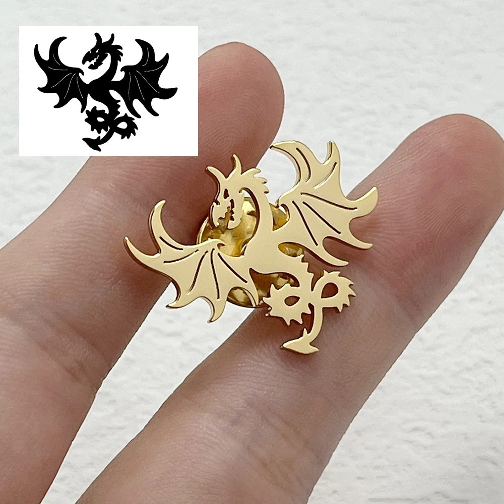 Using images Customizing Personalized Brand Brooches Stainless Steel Accessories Customized LogosJewelry Family Gifts brand brooches