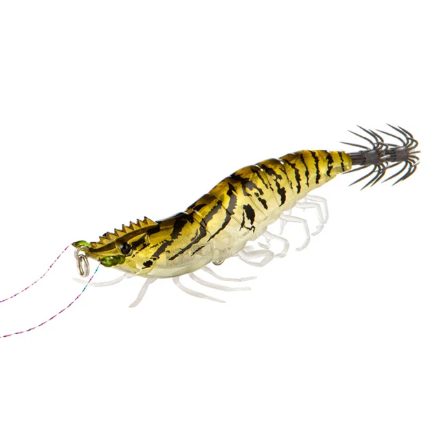 Luminous Shrimp Prawn Tackle Hooks Lure: The Ultimate Saltwater Fishing Bait