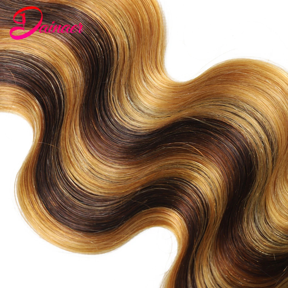 P4 27 Highlight 13x4 Transparent Lace Frontal Human Hair Body Wave 4x4 Closure Brazilian Human Hair Closures Body Wave Only Remy