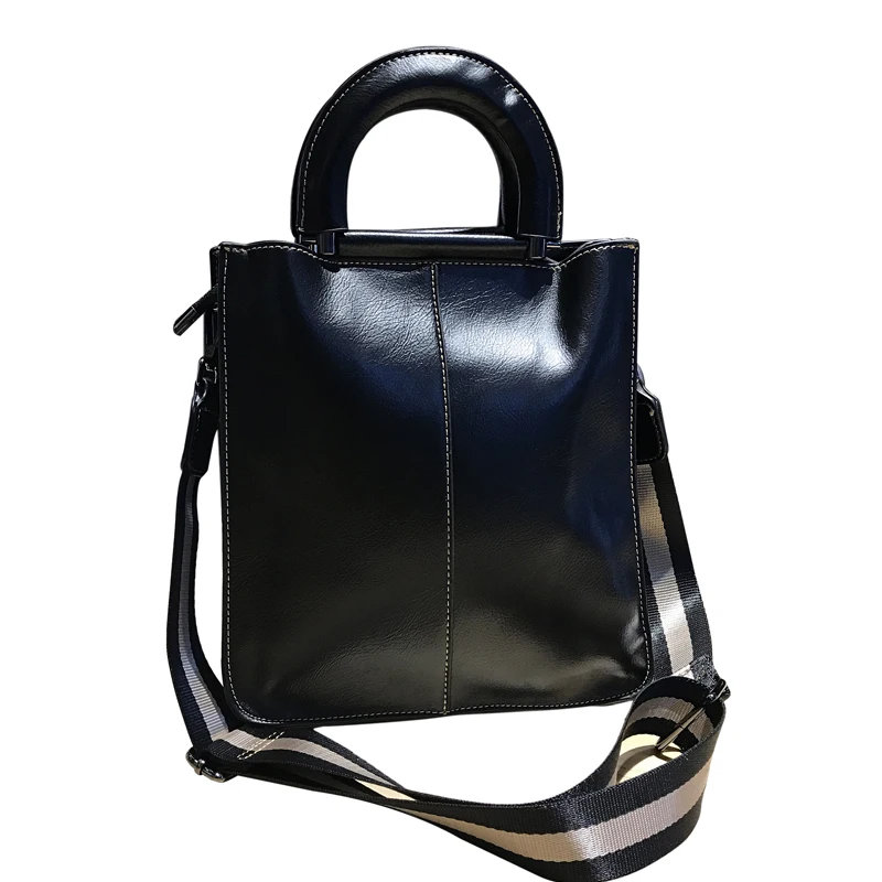 Vertical Square Stitching Stitching Handbag With Personalized Temperament Fashionable Casual And Versatile Crossbody Bag Women