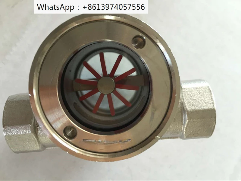 

SG-YL11-1 SG-YL11-2 stainless steel impeller water flow indicator internal threaded pipe sight glass window