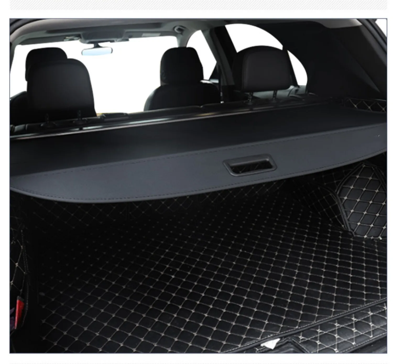 Car Interior Rear Trunk Security Shield Retractable Waterproof Cargo Cover for Geely Okavango L