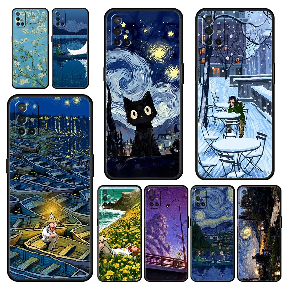 Retro Van Gogh Oil Painting Phone Case Cover