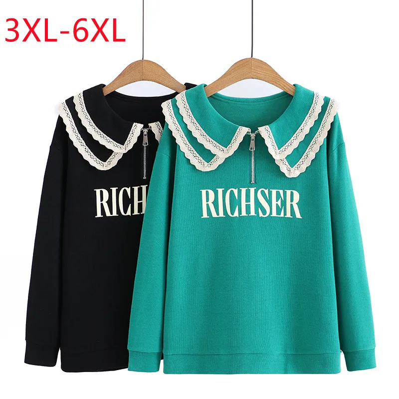 

Женская куртка с длинными рукавами O воротник зеленый свитер 3XL 4XL 5XL 6XL