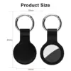 Anti-lost Keychain Holder Silicone Case for Airtag Air Tag Dog Cat Pet Collar Keys Tracker Protective Full Cover Waterproof 3