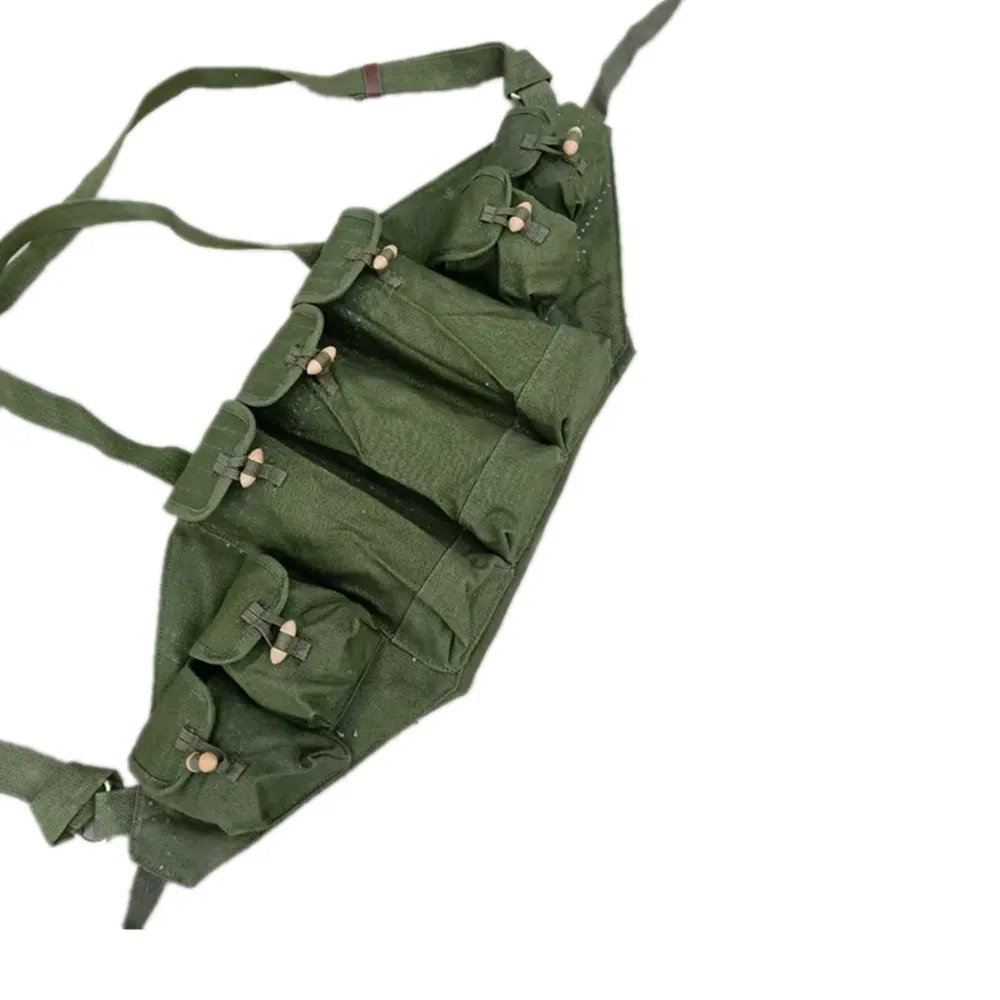 

Type 56 Canvas Pouch New Chinese Army Magazine Bag Molle Ammo Purse Outdoor Gear Men Storage Pack