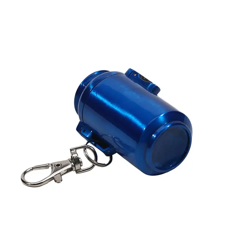 Tragbarer Mini-Aschenbecher mit Deckel für Outdoor-Reisen, Aufbewahrungsbox aus Metall mit Schlüsselanhänger, Zigarettenzubehör – Detail 14