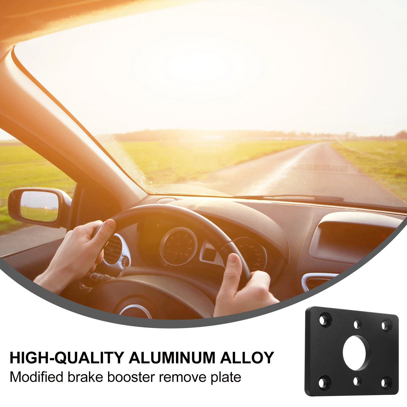 Brake Booster Delete Plate Aluminum Alloy Adapter Manual Brake Conversion Kit For Civic Delsol Hand Parts