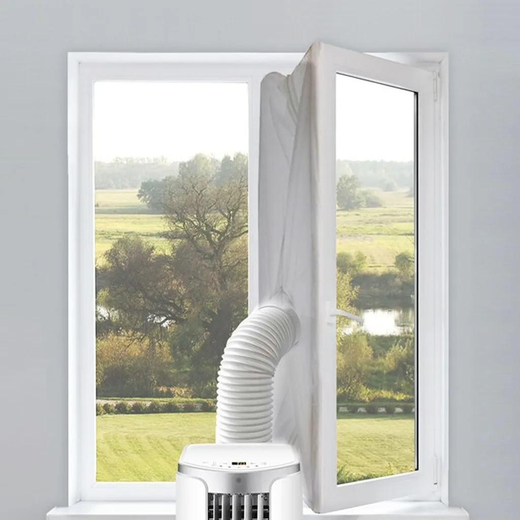 Portable Window Seal Kit for Air Conditioners - Versatile Seal Cloth for Home Doors and Windows
