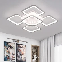 

Modern Apartment Hotel Chandelier Lighting New LED Ceiling Lamp Living Room luces Bedroom Kitchen Lamp Pendant Lights fixture