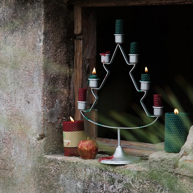 

Unique Christmas Candle Holders Pillar Ideas Small Iron Table Glam Candle Holders Birthday Bougie Decoration Weeding Decorations