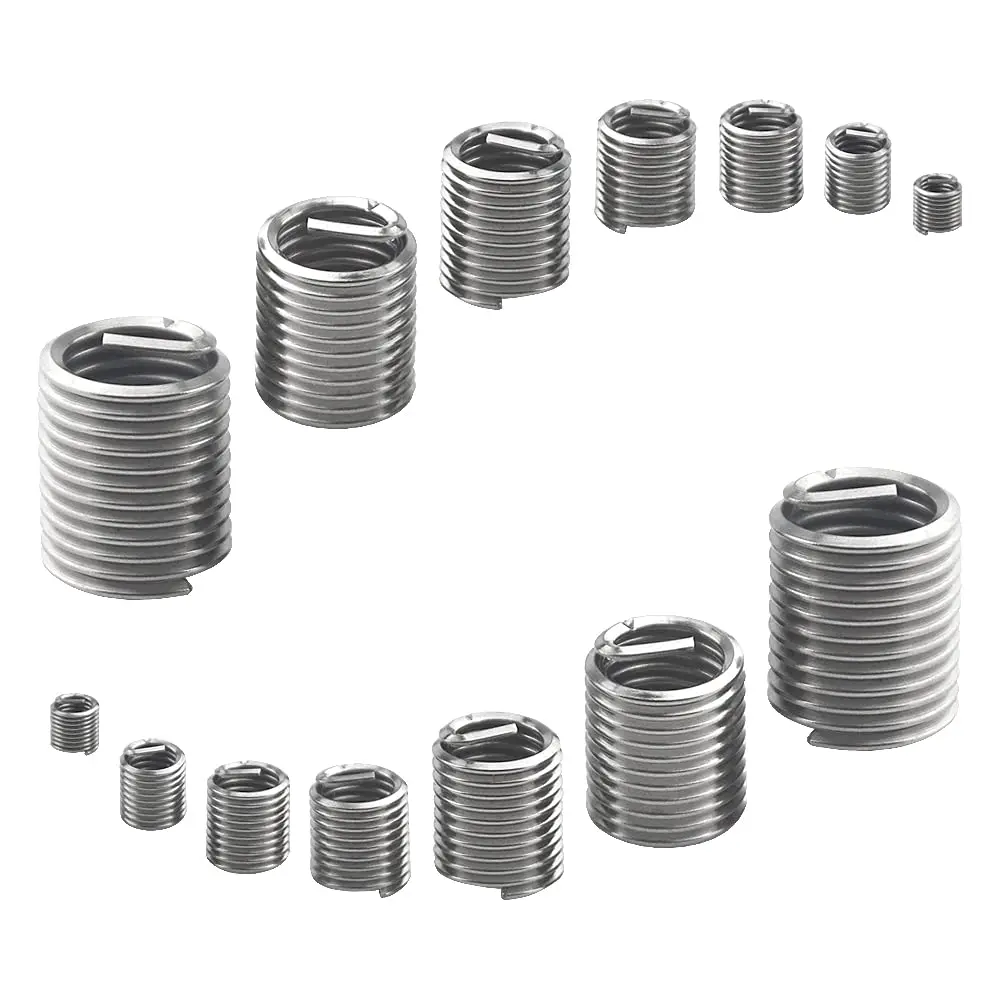 304 Stainless Steel Screw Thread Repair Sleeve M2-M14