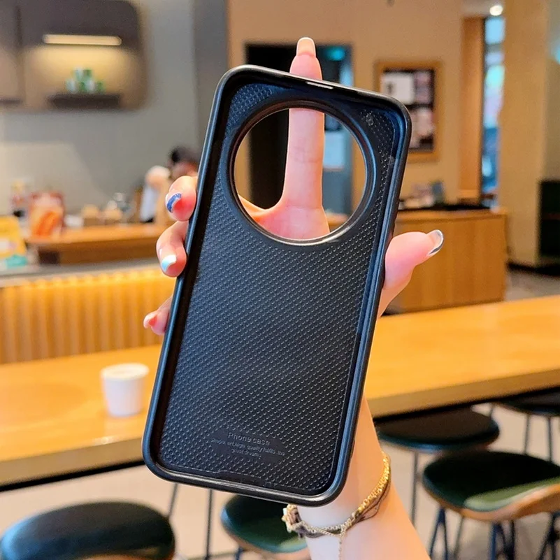 Big-Eyed Minion Cloth Phone Case with Camera Protection Cover