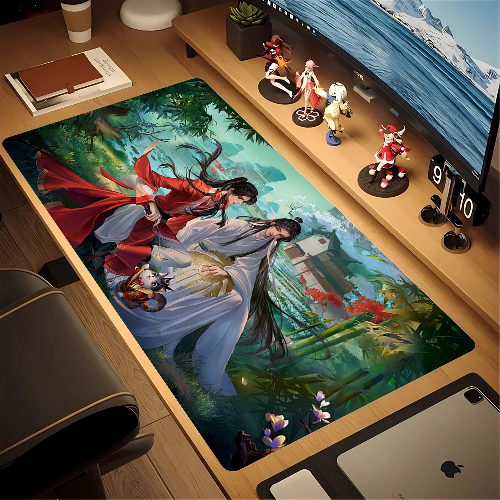 Xxl Pc Gamer Keyboard Carpet Mause Mats Heaven Official&rsquo;s Blessing Mouse Pad Gaming Computer Desk Mat Large Manga Mousepad Mice