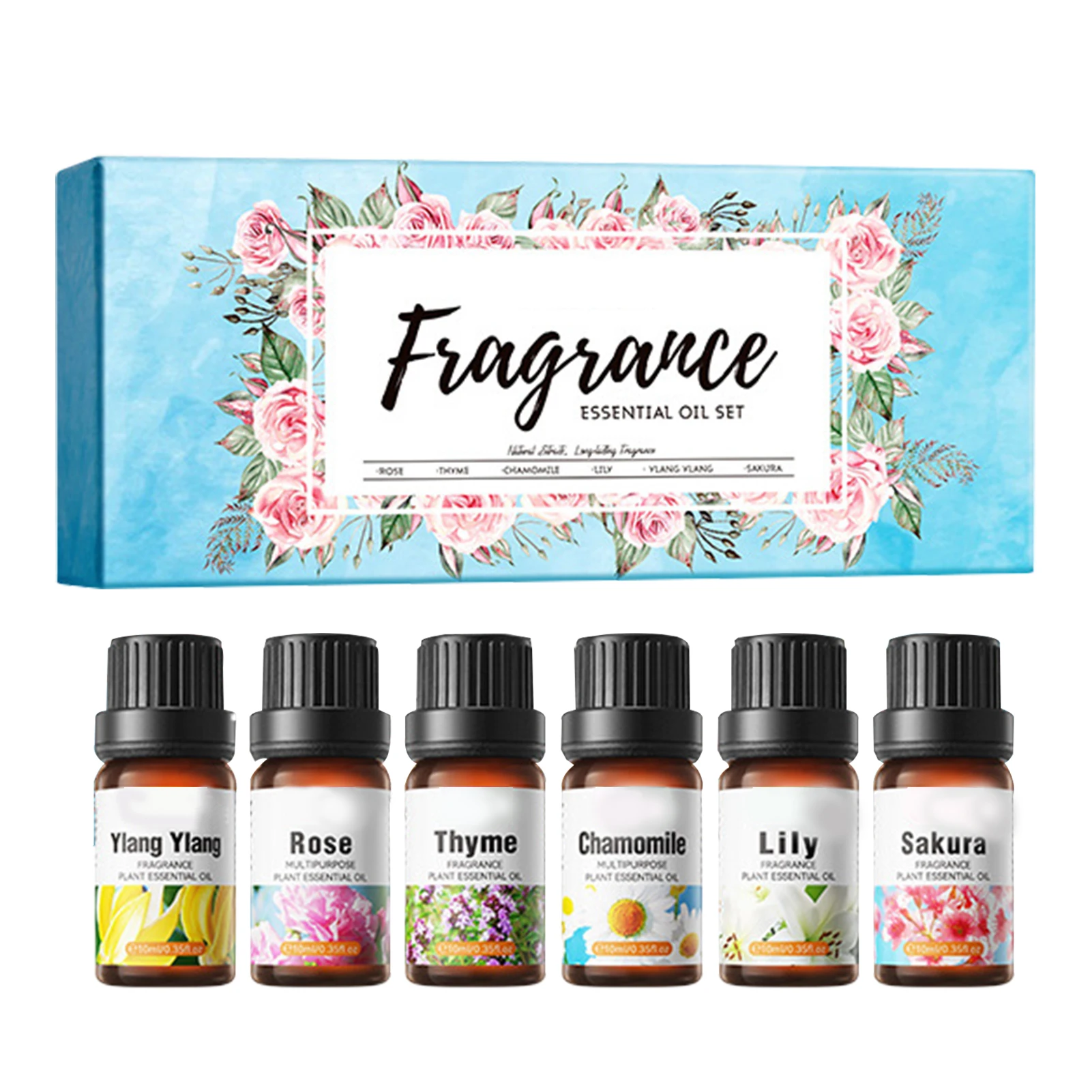 Huiles essentielles pures 15 pièces, ensemble cadeau, diffuseur d'huile