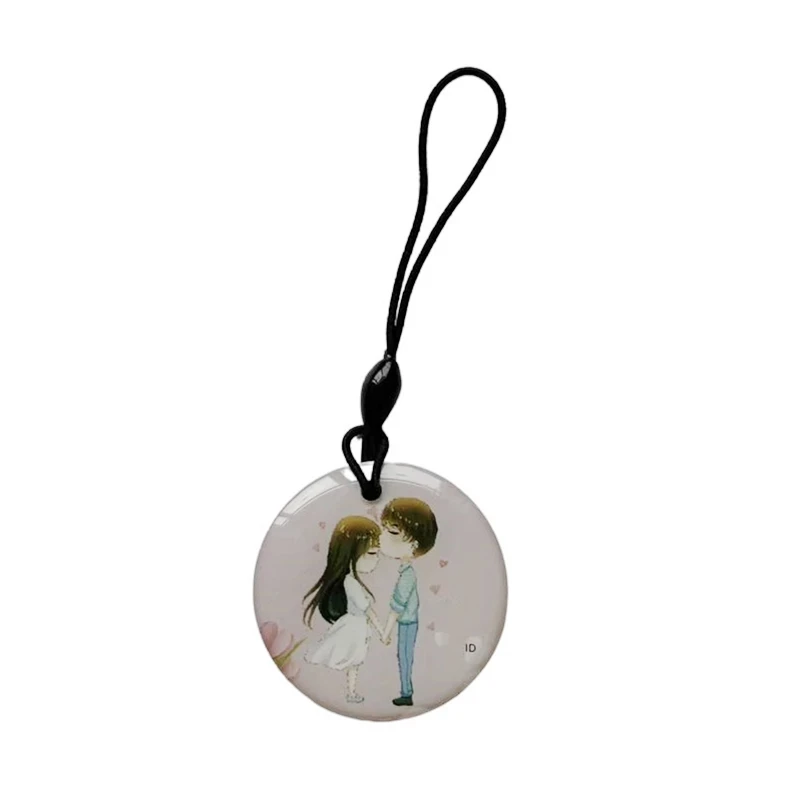 Waterproof Writeable RFID Keyfob with Proximity Access Control, 125KHz EM4305 T5577 Chip