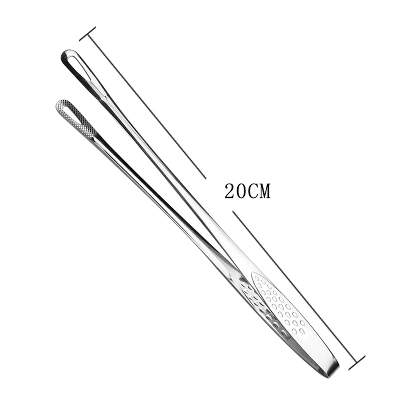 Stainless Steel BBQ Tongs Tweezer Nonstick Bread Clip Food Tongs Kitchen Cooking for BBQ Meat Sea Food Cooking Buffet food tongs