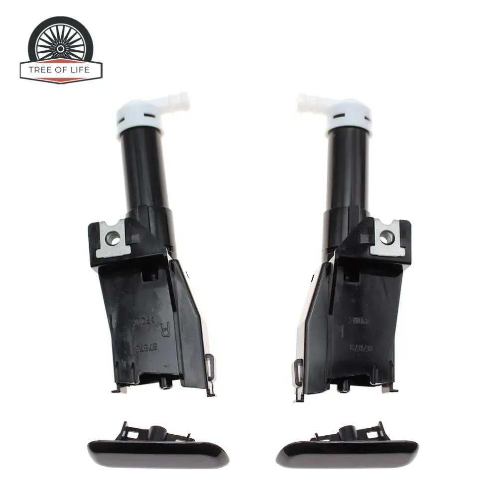 Headlight Washer Nozzle w/Cover For Mitsubishi Pajero V93 V97 V98 2008 2009 2010 2011 2012 2013 2014 2015 8264A026 8264A025