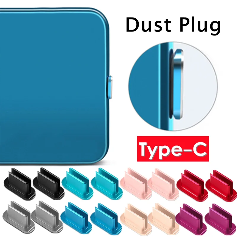 Tanie Colorful Metal Anti Dust Charger Dock Plug Stopper Cap Cover sklep