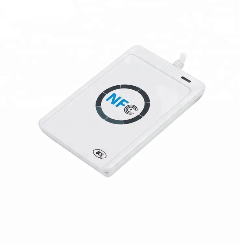 

Портативный 13,56 МГц RFID ISO14443 USB Бесконтактный NFC кардридер ACR122U