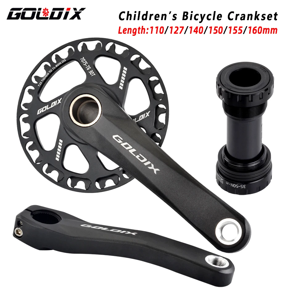 GOLDIX Kids MTB Crankset with Chainring 2