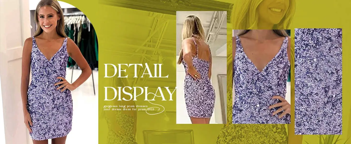 vestido corto de fiesta