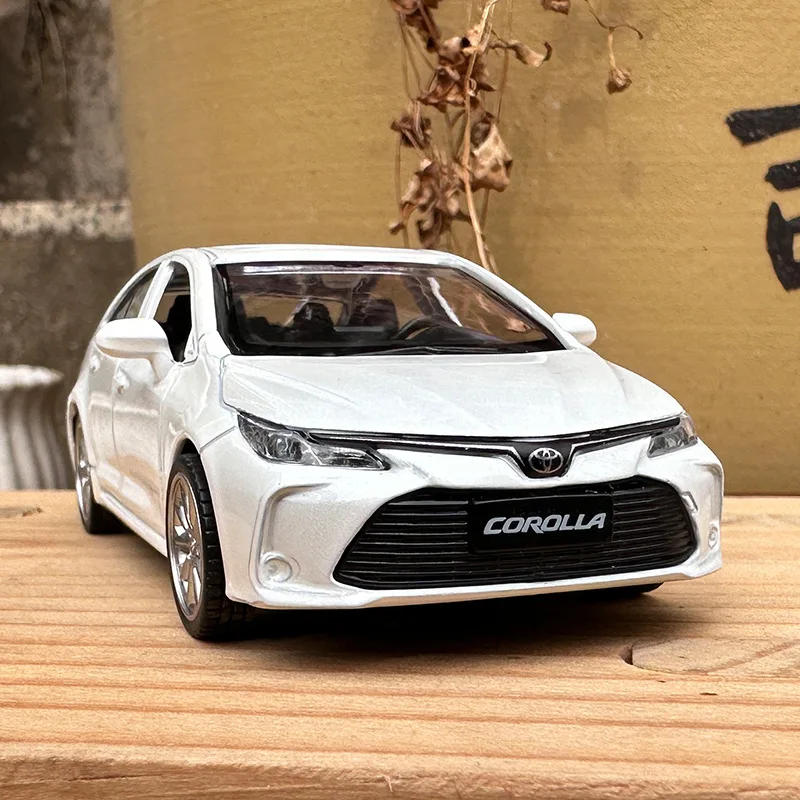 1:43 Toyota Corolla Alloy Car Diecasts & Toy Vehicles Car Model Miniature Scale Model Car For Children 5