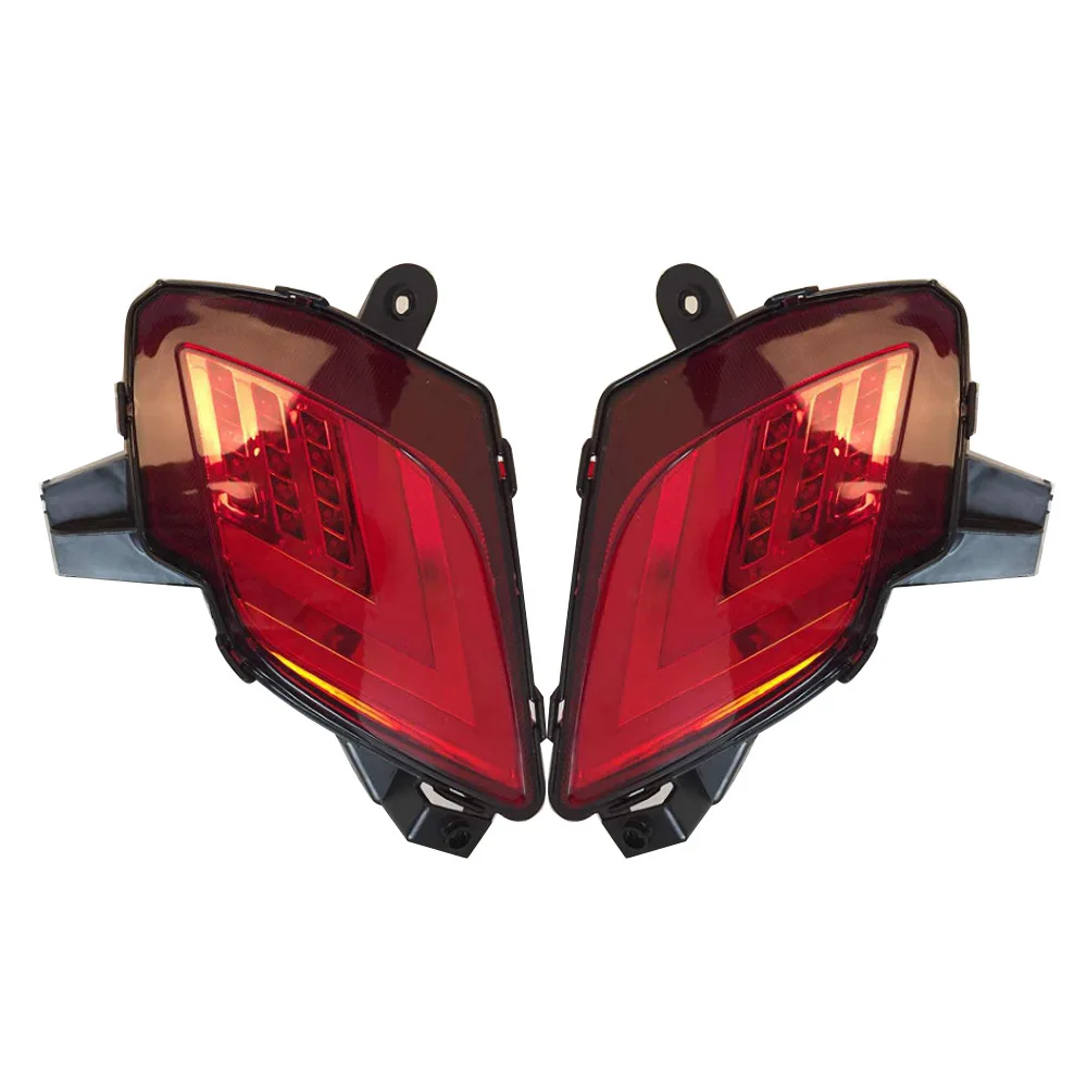 thumbnail image 1 of Para Mazda CX-5 CX5 Luz trasera de parachoques de coche 2 piezas Luz antiniebla LED Luz de freno Señal de giro 2013 a 2016, 1 of 5