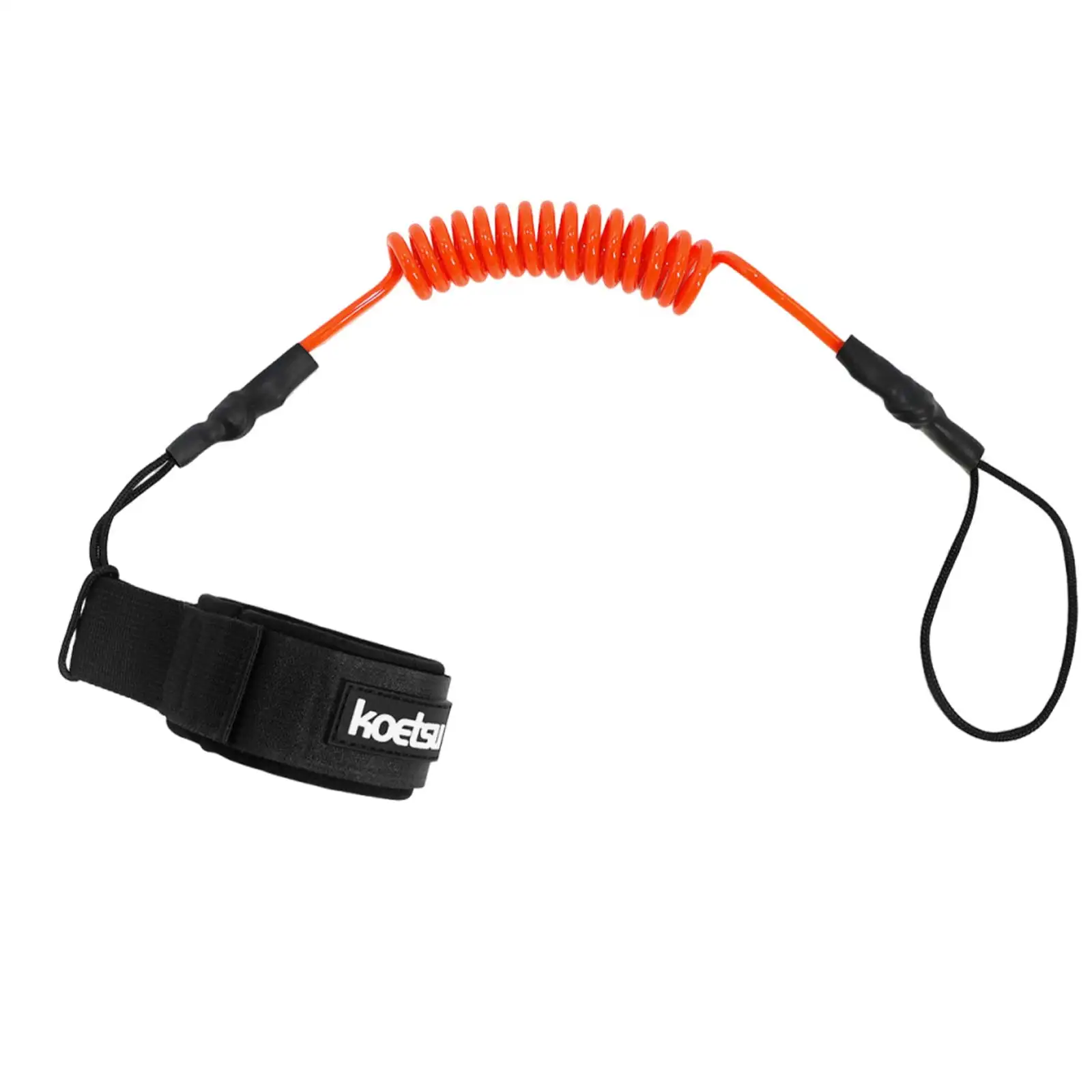 Durable TPU Safety Hand Rope Hook with Elastic Stretch for Fishing Tools and Stand-Up Paddle Boards