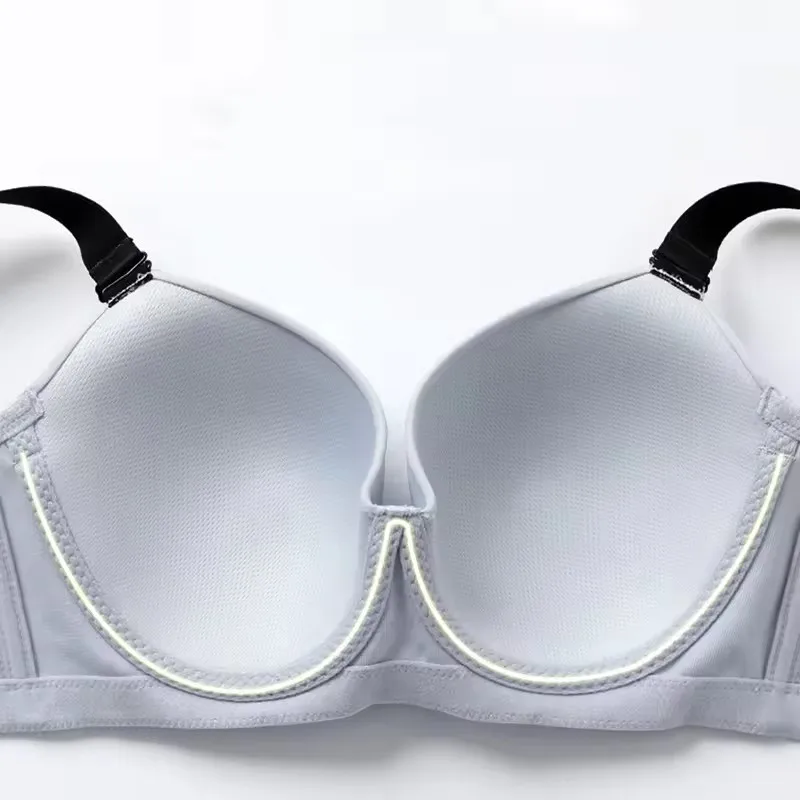 Seamless Womens Push Up Bra Modeled Cups Underwire Female Solid Minimizer Lingerie T-shirt Bra 34 36 38 40 42 B C D 5