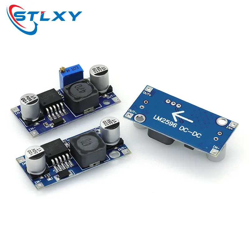 LED 드라이버 DC-DC 스텝 다운 조절 가능 CC/CV 전원 공급 장치 모듈 배터리 충전기 조절 가능, LM2596S, LM2596 정전류