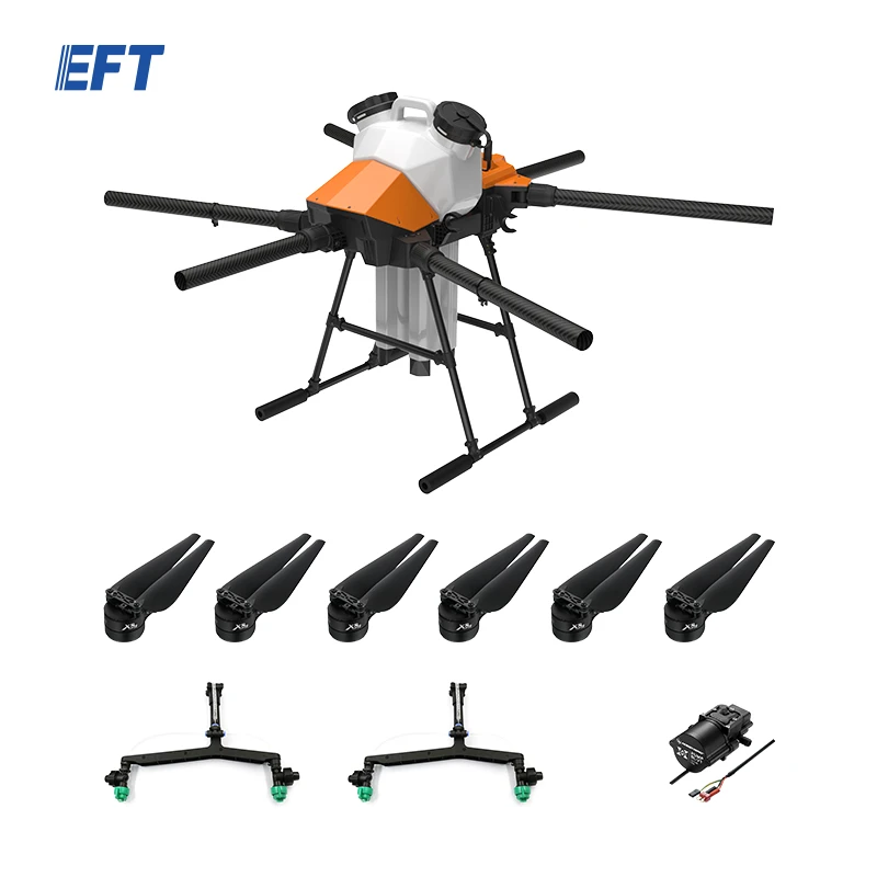 2022 Best Assembled Drone Kits Eft G616 With X8 Hobbywing Drone Motor